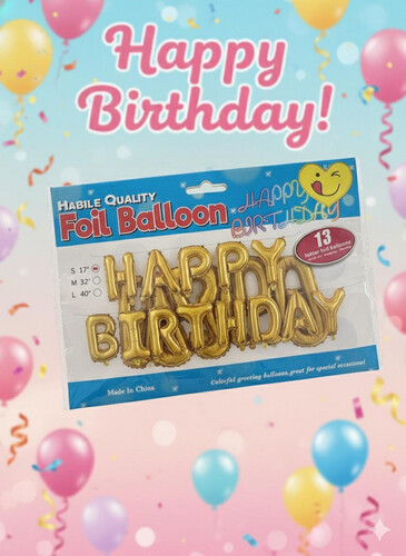 HAPPY BIRTHDAY BALLOON