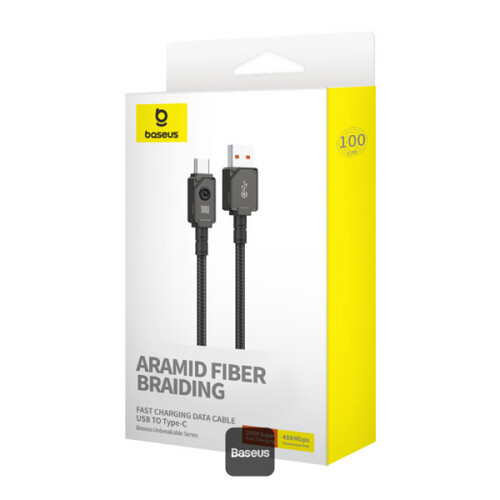 BASEUS SILKY FAST CHARGER CABLE USB-A TO TYPE-C 2M