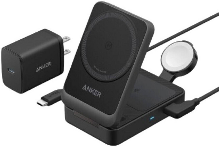 Anker MagGo Wireless Charging Station 15W 3 in 1