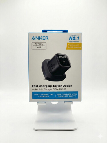 ANKER ZOLO CHARGER BLACK 20W