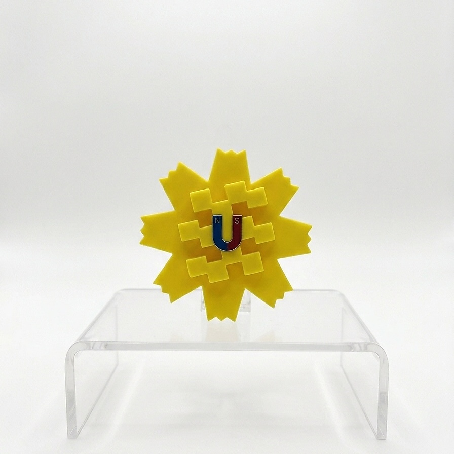 باج زهرة العرفج مغناطيسي