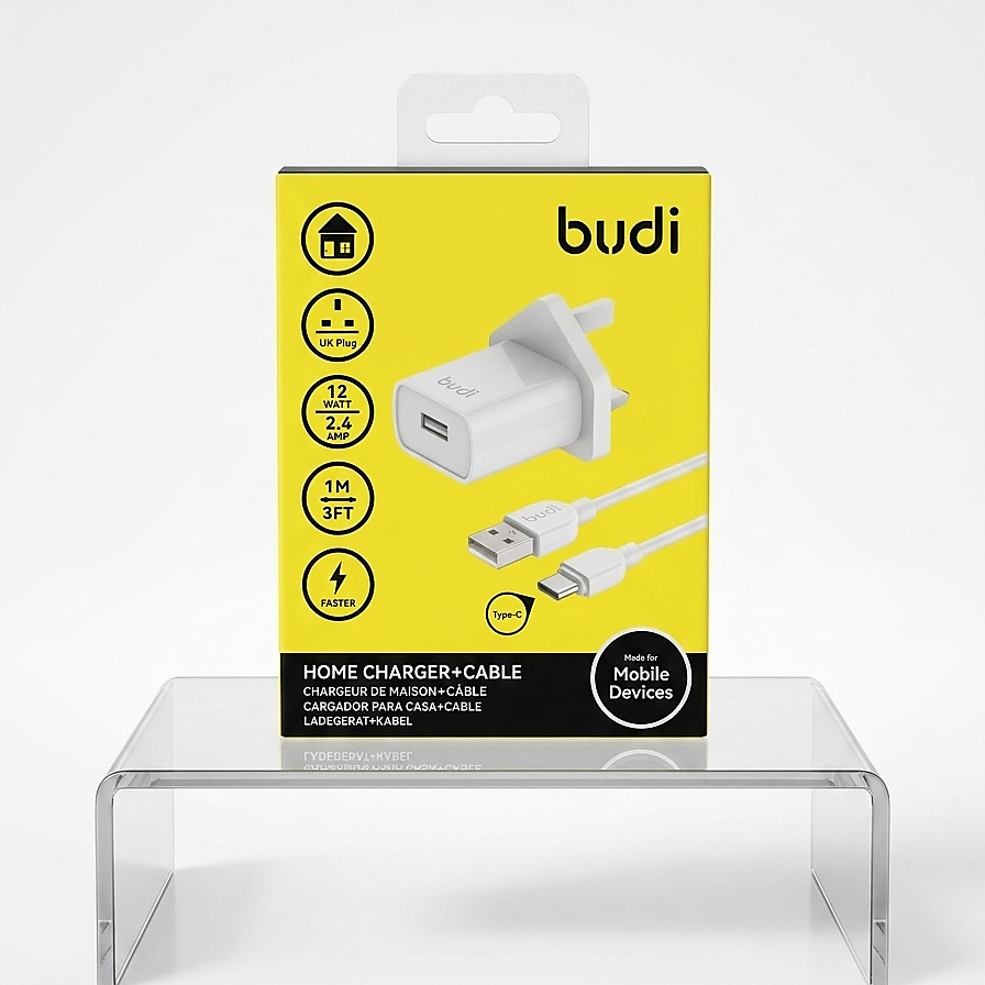 budi HC USB PORT + TYPE-C CABLE