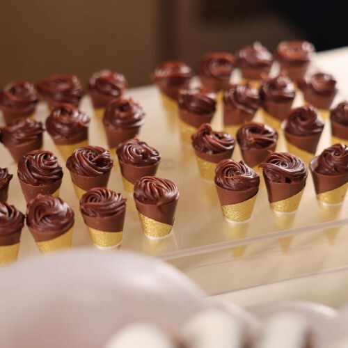 Hazulnut Chocolate Cones