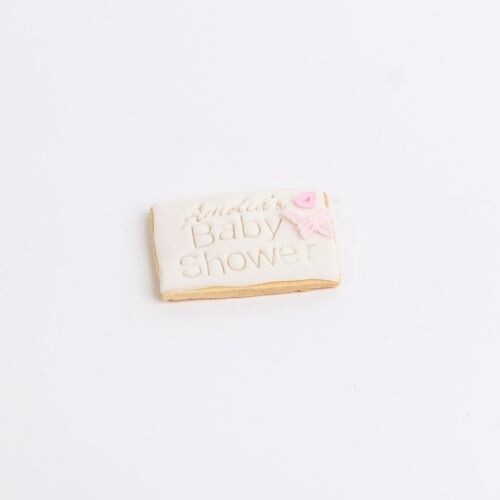 Rectangular Baby Shower Biscuits