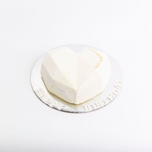 Mousse Geo Heart white