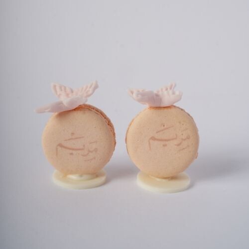 Standing Macron Printed