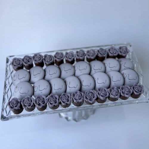 Garden Tray Long Crystal