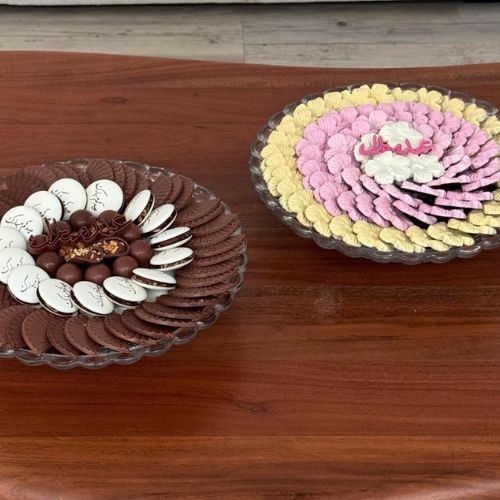 Colorful Eid Flower Chocolate