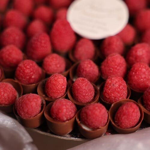 Raspberry Chocolate Cups