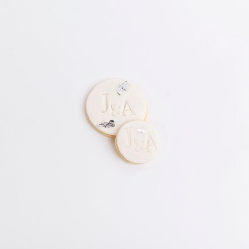 Round Biscuits stamped