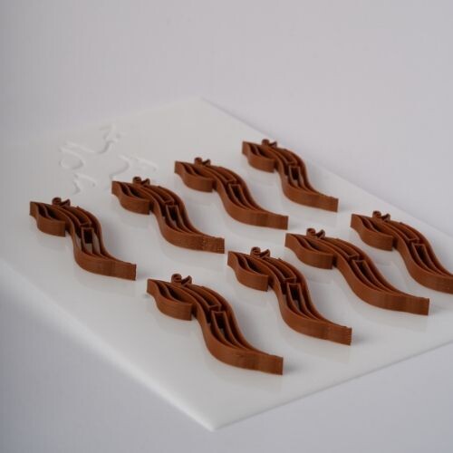 Chocolate Sculpture with Board