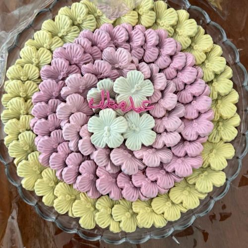 Colorful Eid Flower Chocolate