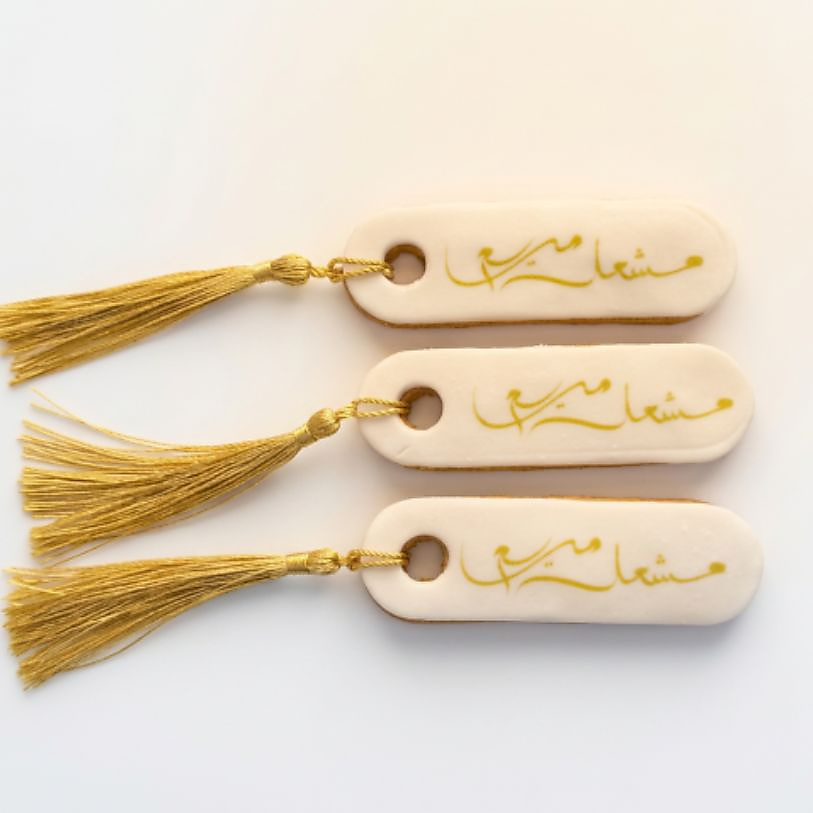 Long Biscuit with a tassel