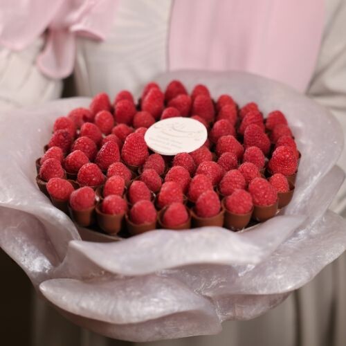 Raspberry Chocolate Cups