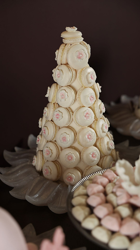 Floral Macron Tower