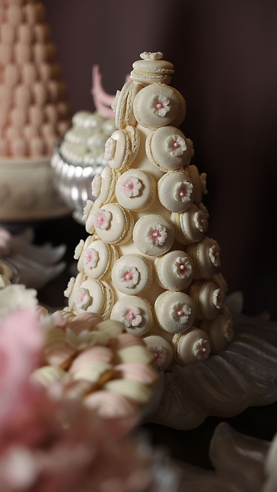 Floral Macron Tower