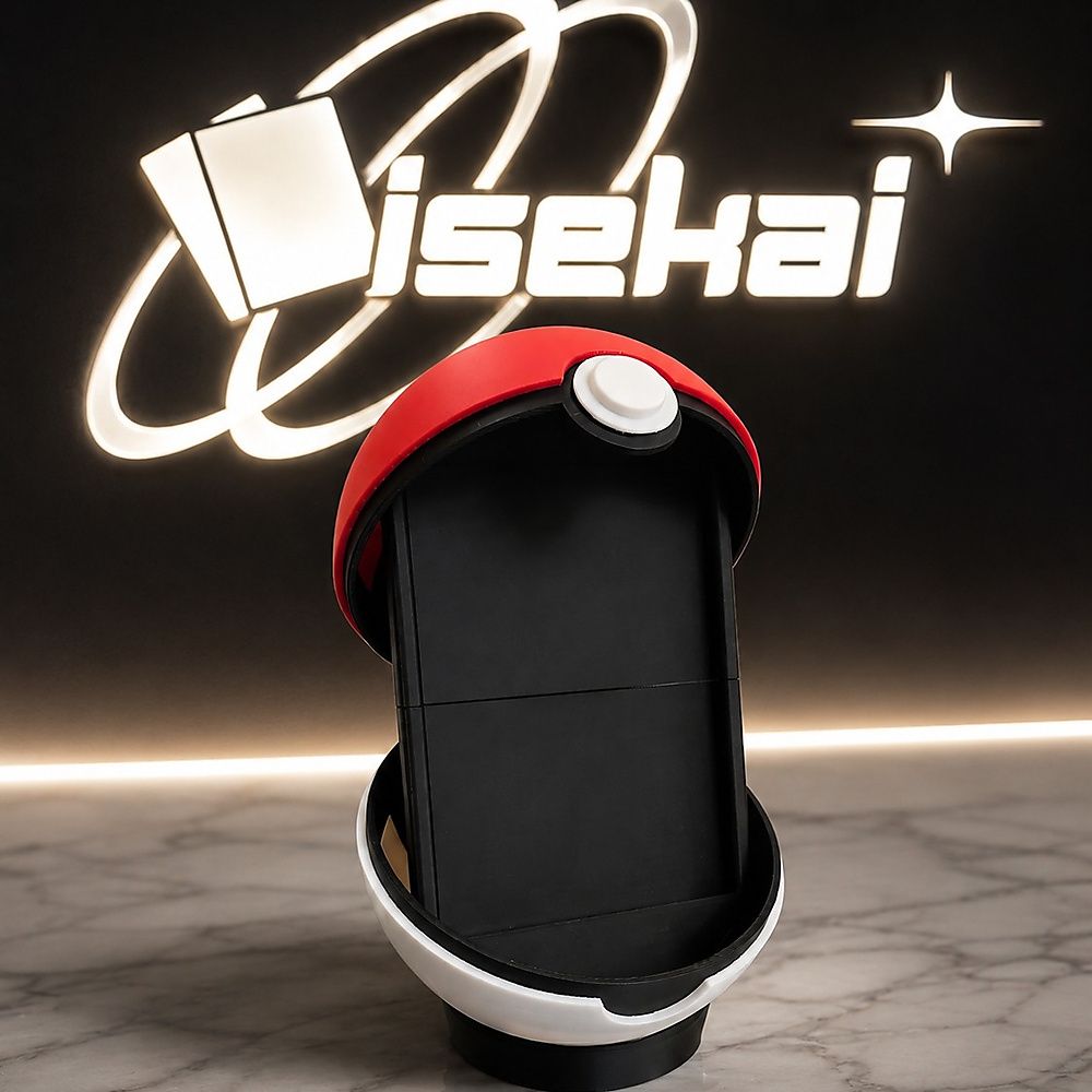 Pokeball Toploader Stand Display