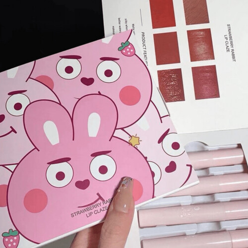 Bear lip gloss 6pcs