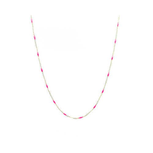 سلسلة نقط وردي