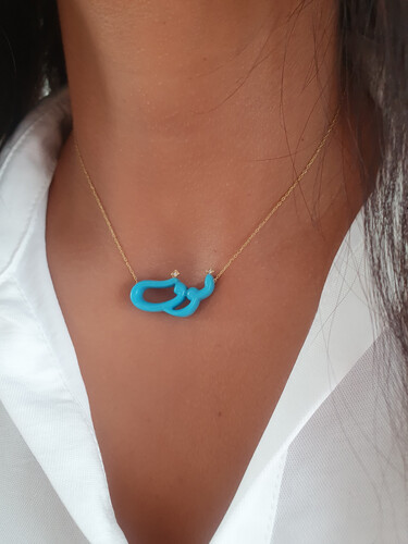 تصميم اسم من حجر الريزين