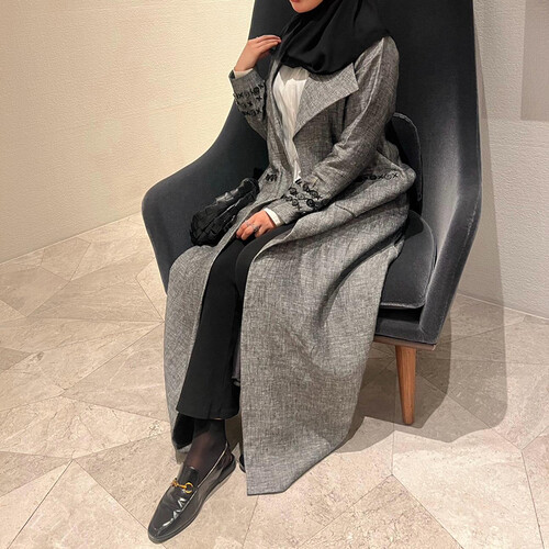 Linen Abaya