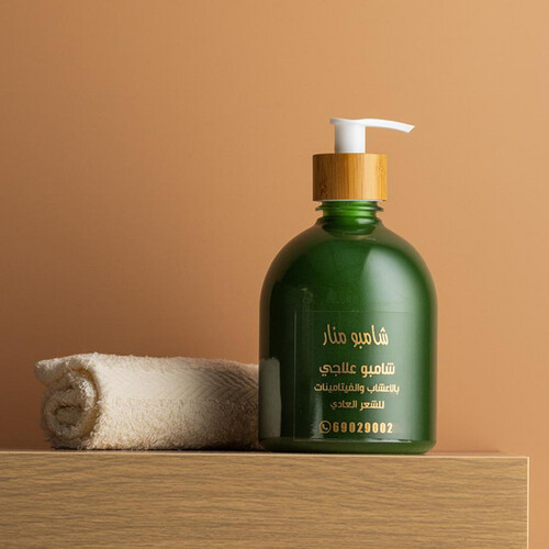 شامبو منار للشعر الدهني