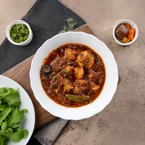 White Rice With Shrimp Curry