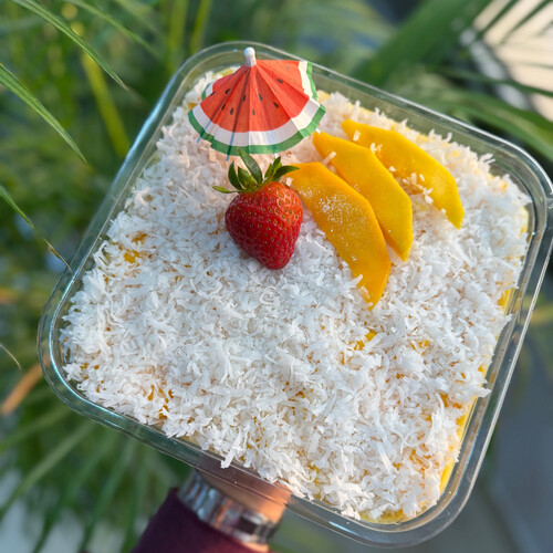 Mango coconut cake 🌴