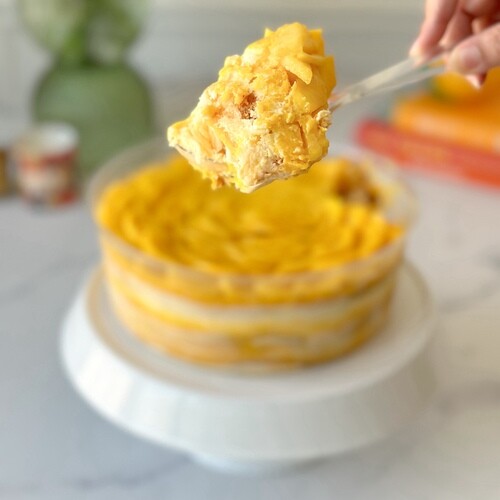 Cold Mango Cake