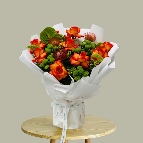 برتقالي غامق