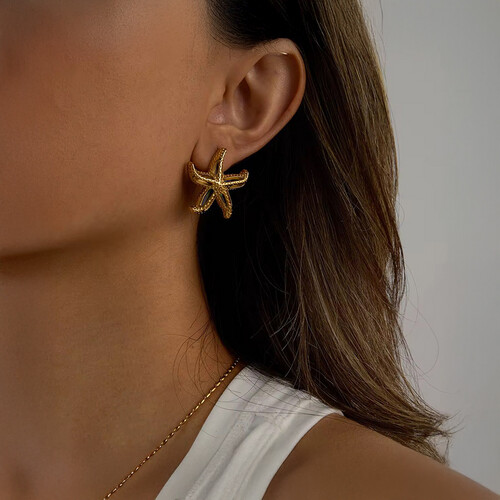Starfish earrings