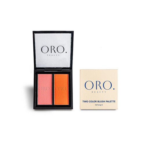 Oro Cheeks Powder Blush Duo