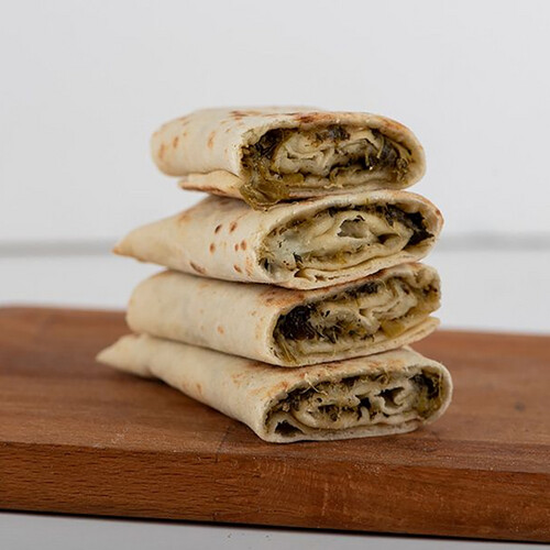 Saj Spinach And Cheese