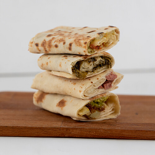 Saj sausage and halloumi cheese