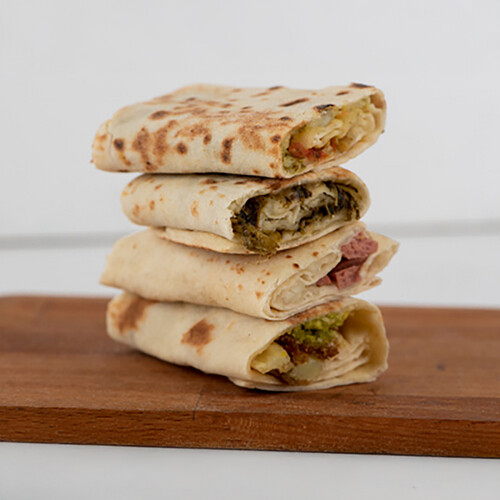 Saj Mortadella And Cheese