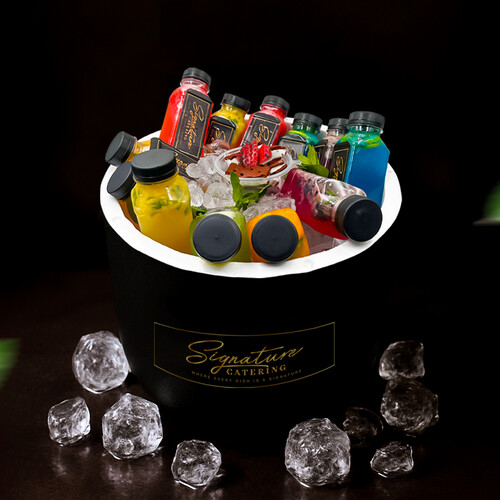 علبة عصير صيفي