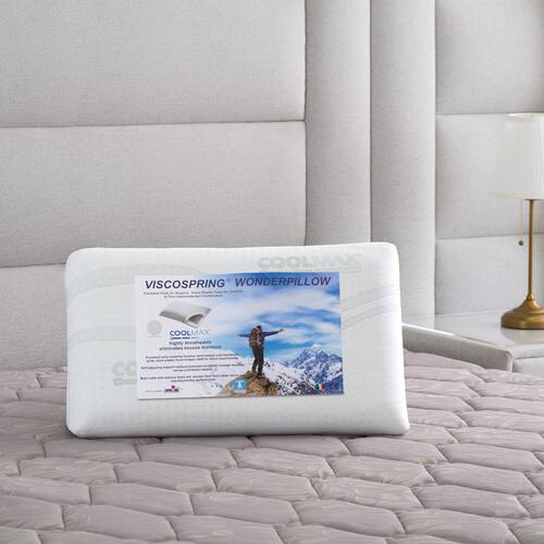 VISCOSPRING COOLMAX MEDIUM RELAXED PILLOW – 41 X 70 CM