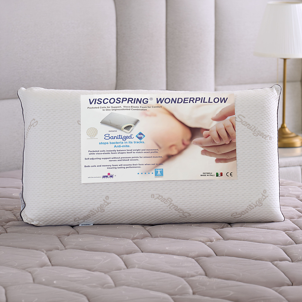 VISCOSPRING SIGNATURE MEDIUM RELAXED PILLOW – 41 X 70 CM