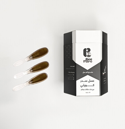 Sidr Honey Spoons with Royal Jelly and Propolis