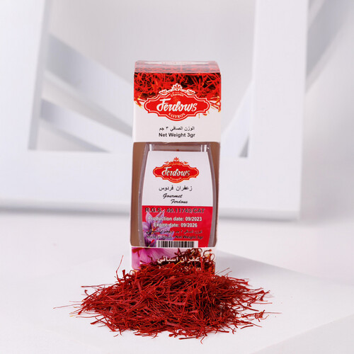 زعفران فردوس ايراني 3 جرام