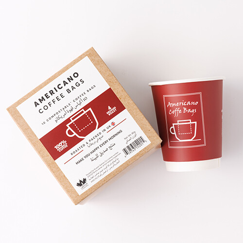 اكياس قهوة امريكانو ميديوم