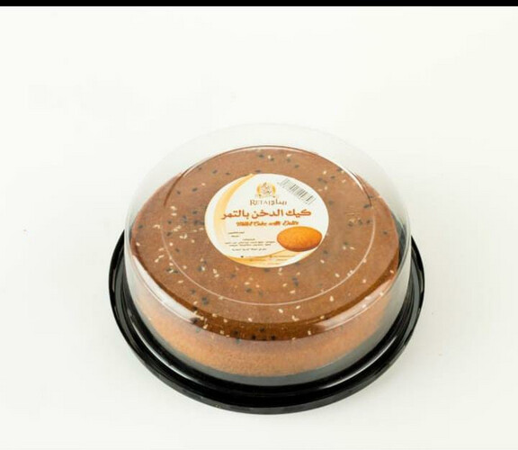 Millet cake with dates