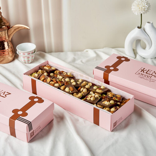 Sweet coffee with nuts