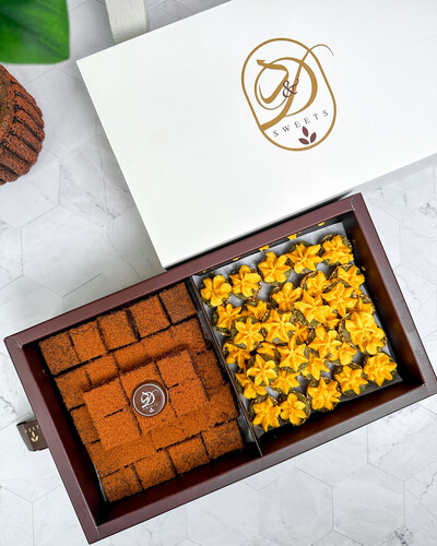 Brownie&sesame pistachio