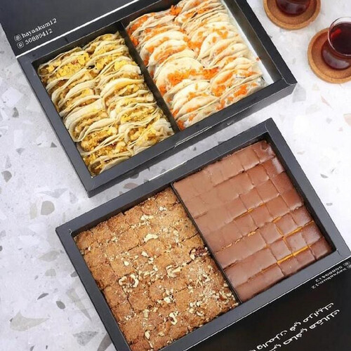 Mix pecan with caramel &Taku