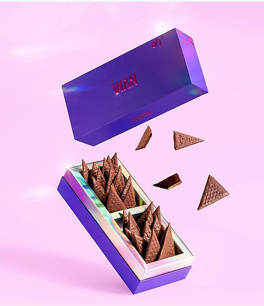 Triangle chocolate chips