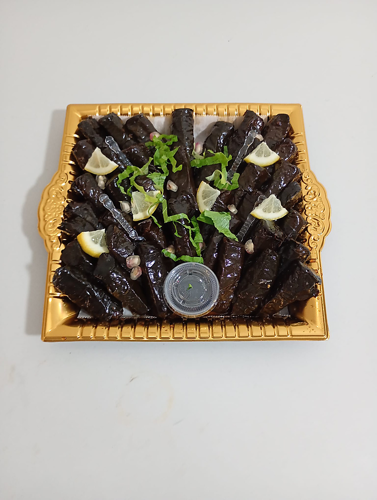 Grape leaves pomegranate