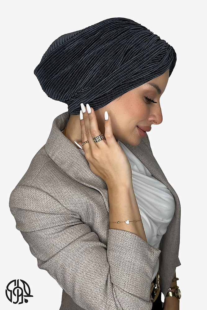 Plisse Turban