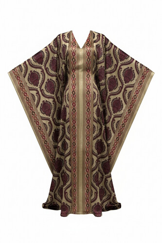 شيفون مخمل مع حزام داخلي