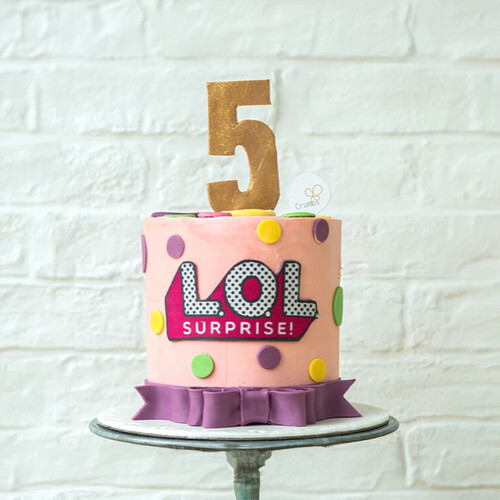 LOL Number Cake